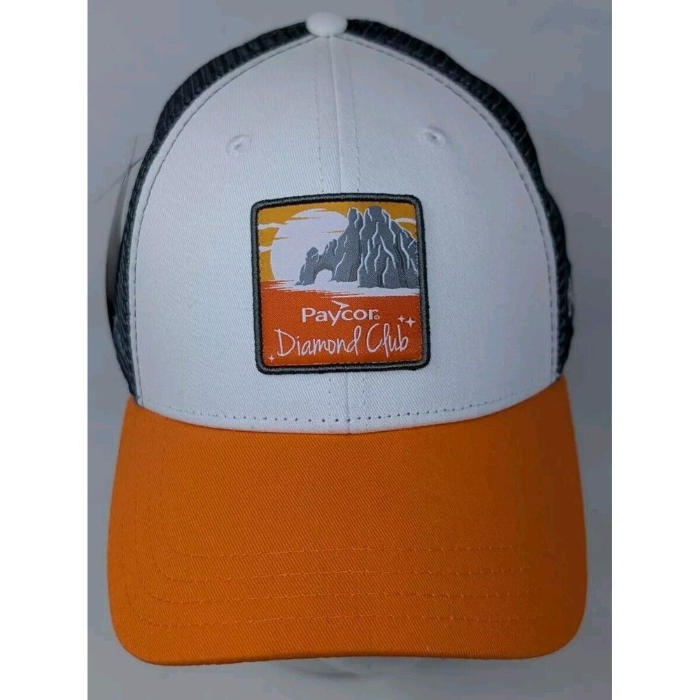 Paycor Diamond‎ Club Mesh Trucker Snapback Hat Cap Men Women Pukka Cabo 2024 VTG